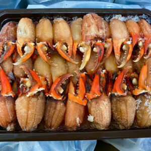 Crab Claw Meat with Shell 20 x 500g - Pkt